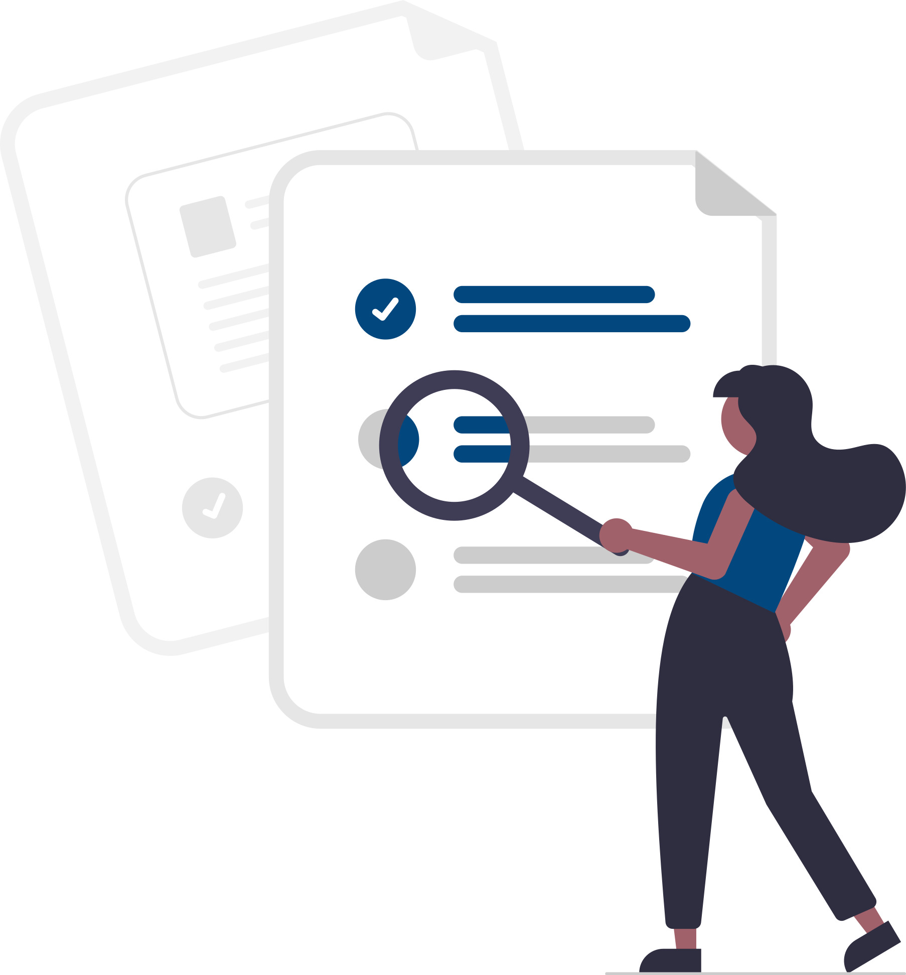 Background check screening